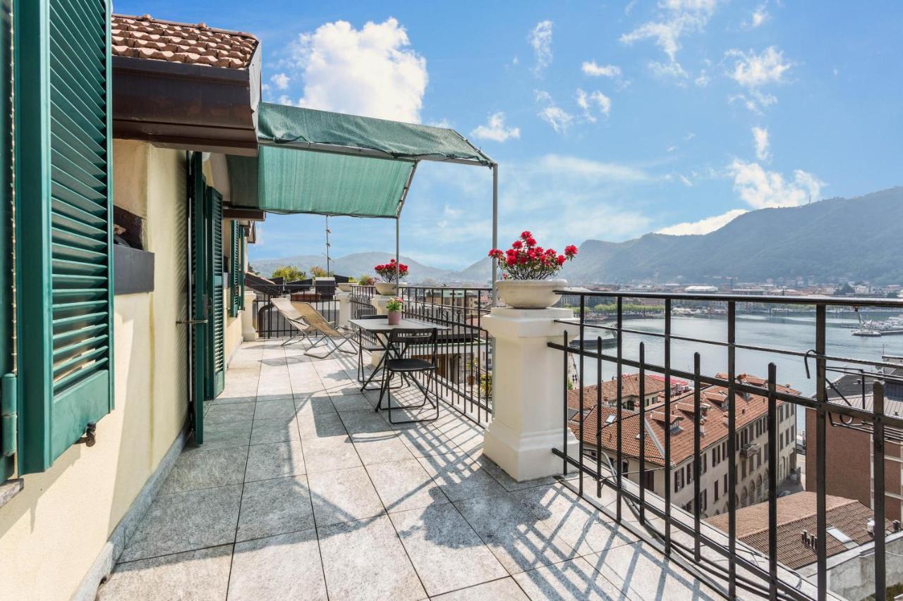 Attico Vista Lago โกโม ภายนอก รูปภาพ